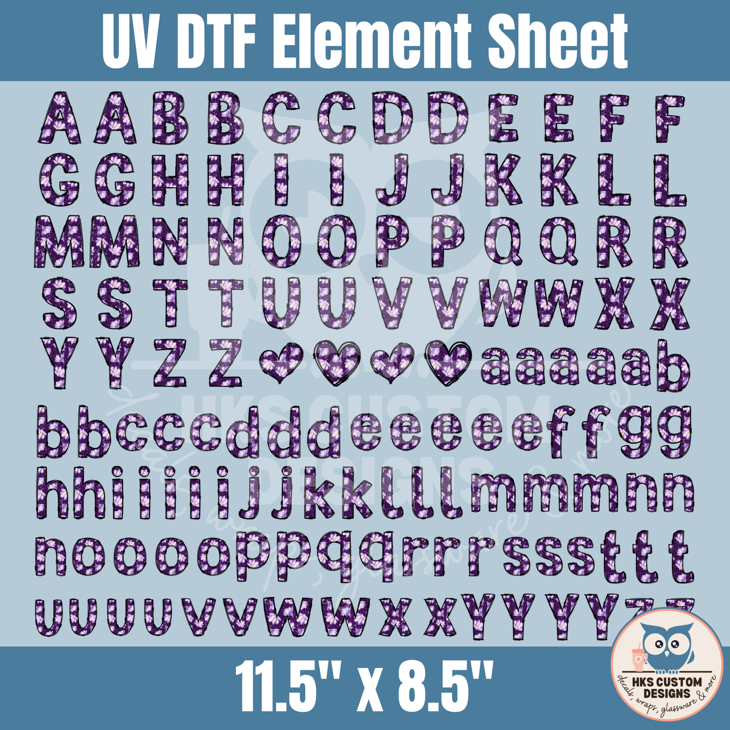 Letter Sheet9 | Element Sheet