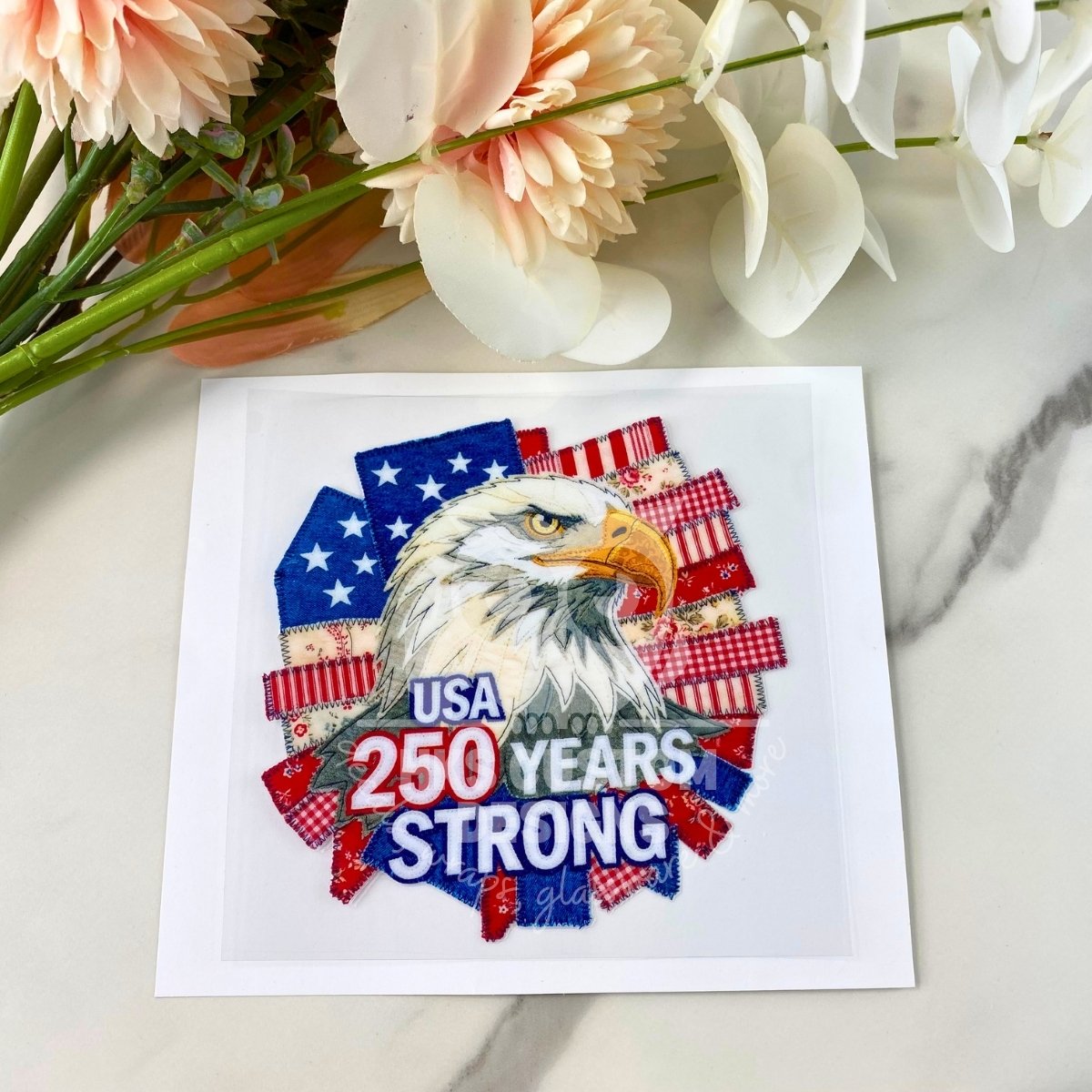 USA 250 Years Eagle | 4" UV DTF Decal