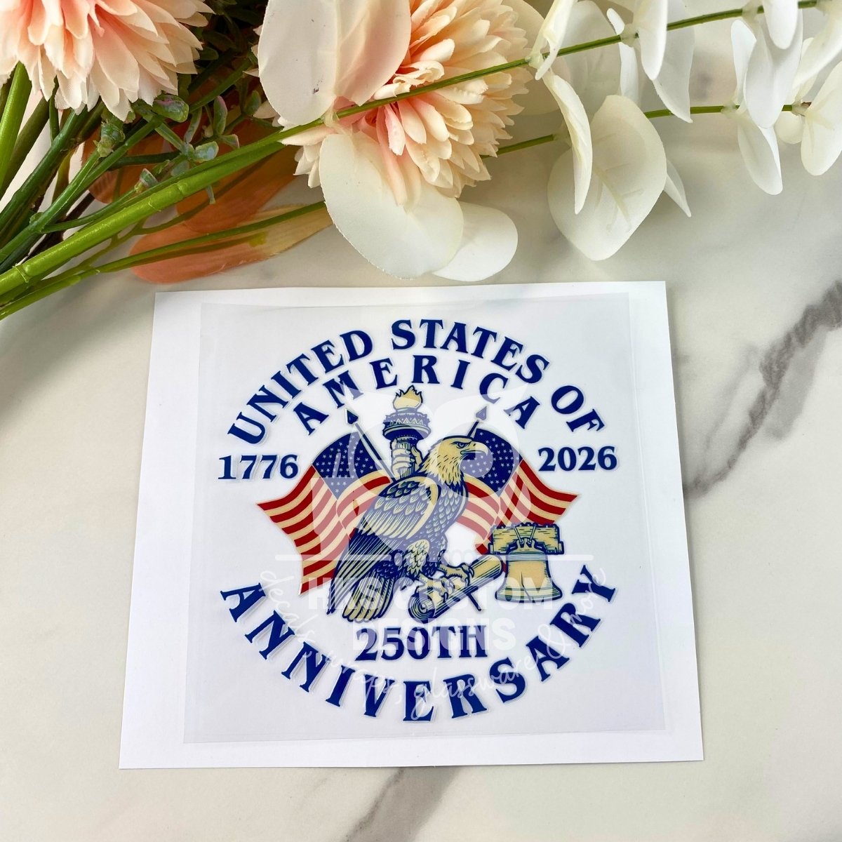 Anniversary 250 Years | 4" UV DTF Decal