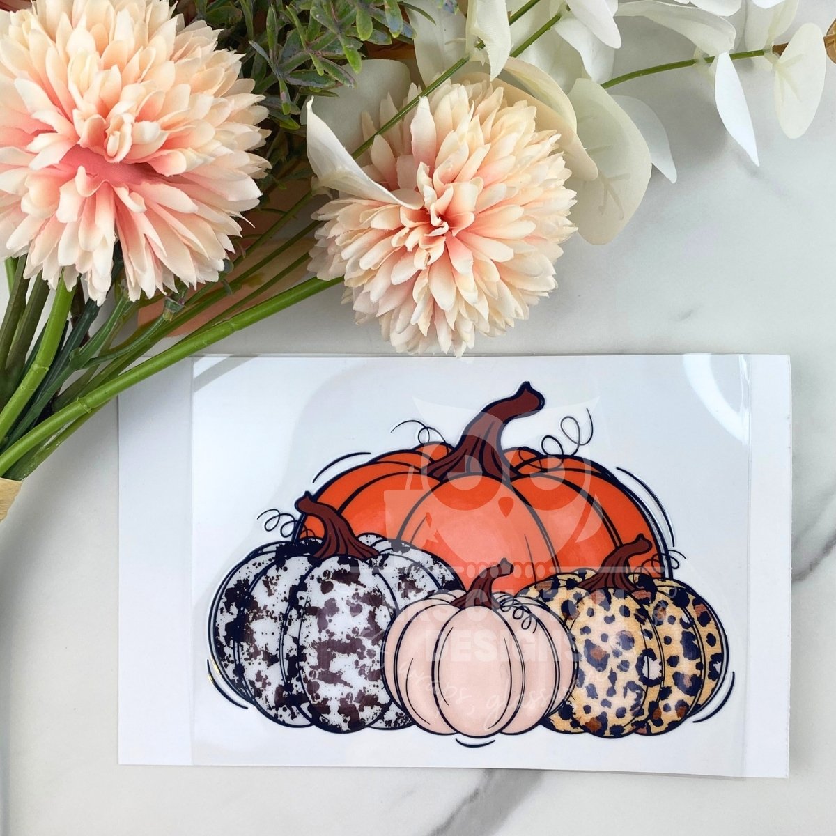 Pumpkins | 4" UV DTF Decal