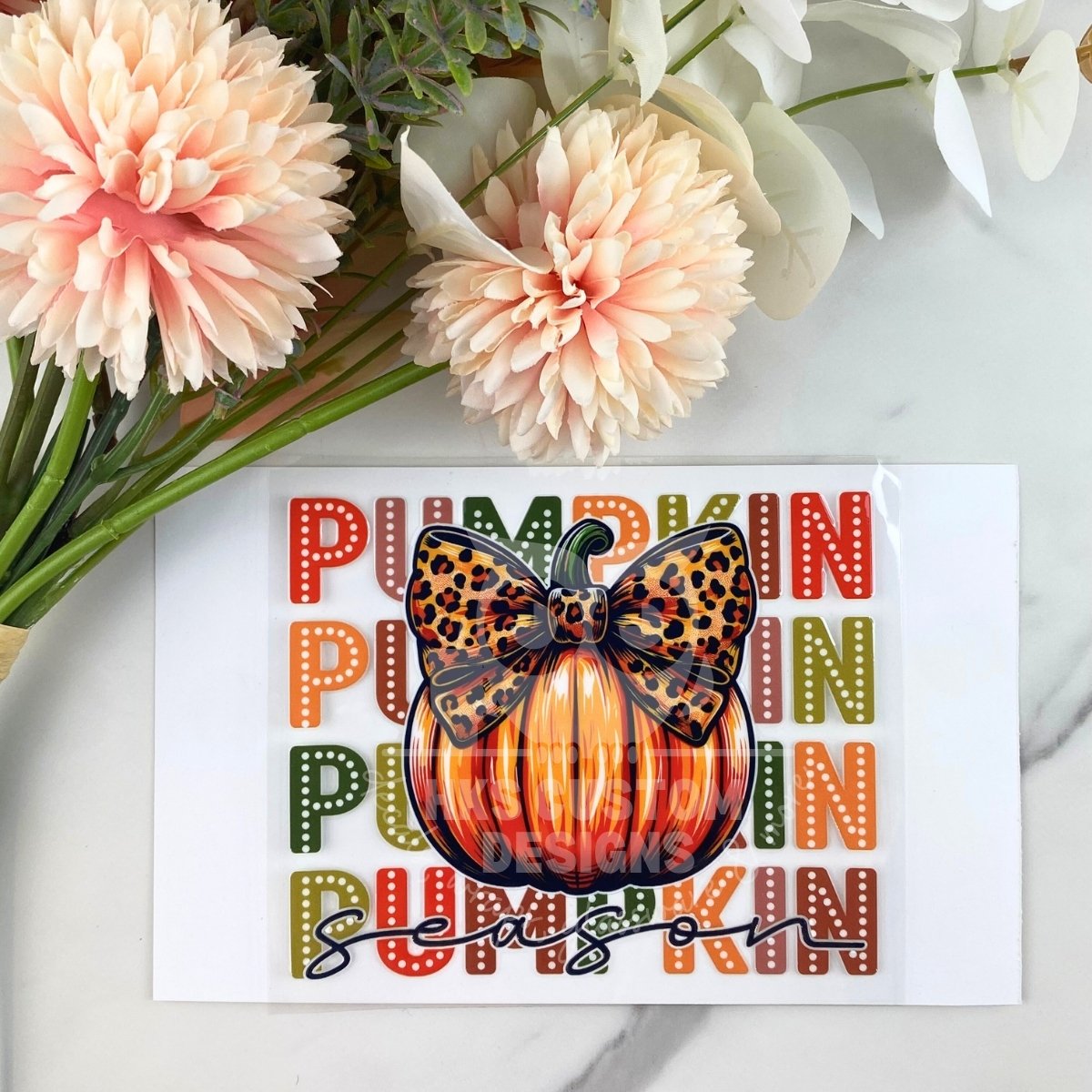 Pumpkin Season | 4" UV DTF Decal