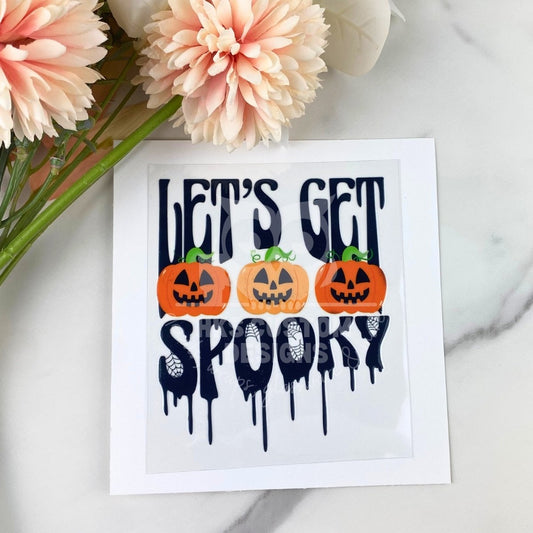Let's get spooky1 | 4" UV DTF Decal