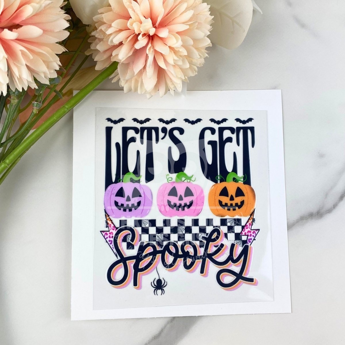 Let's get spooky3 | 4" UV DTF Decal