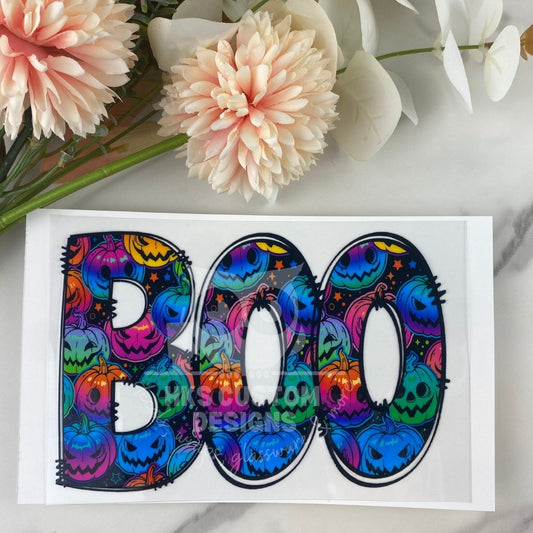 BOO1 | 4" UV DTF Decal