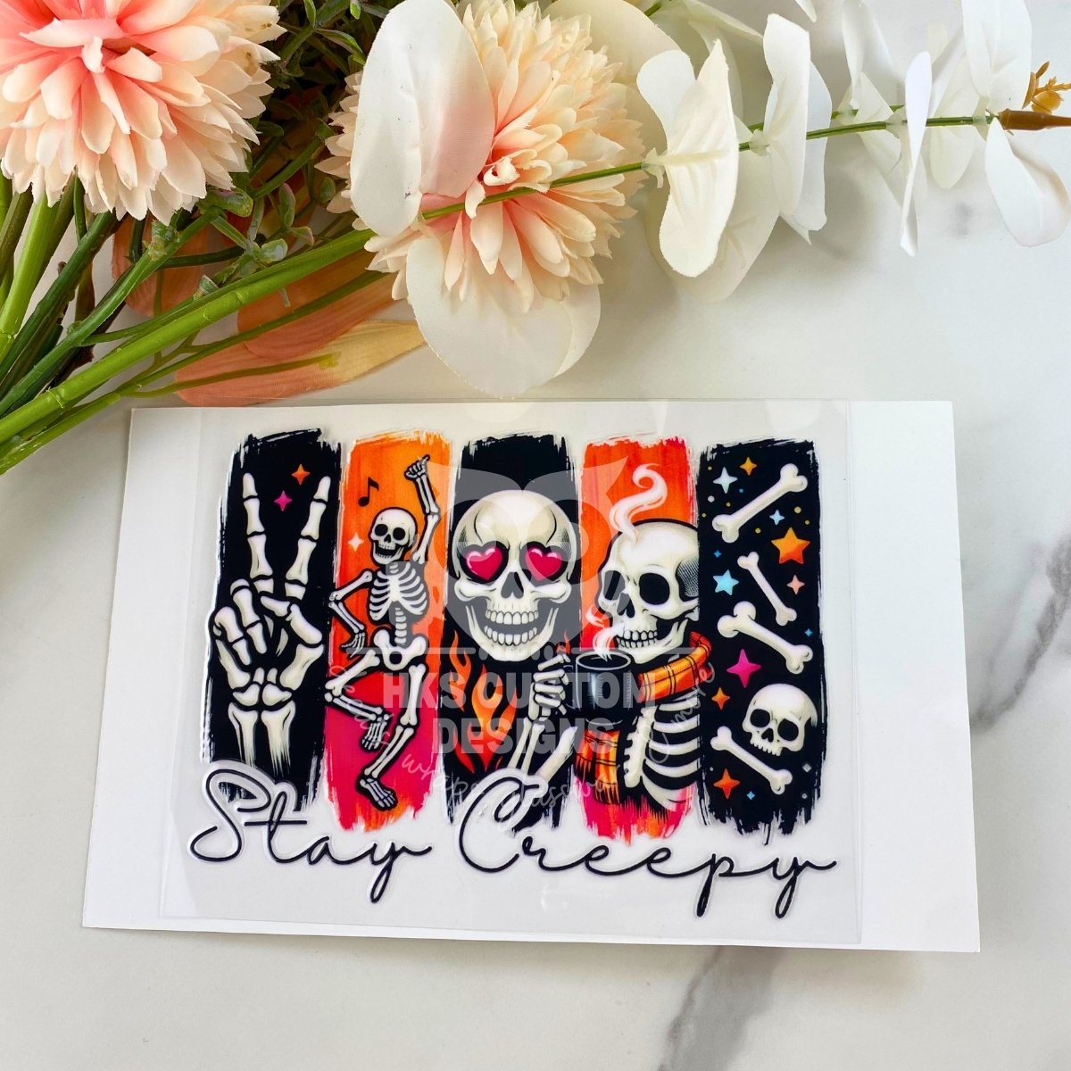 Stay Creepy | 4" UV DTF Decal