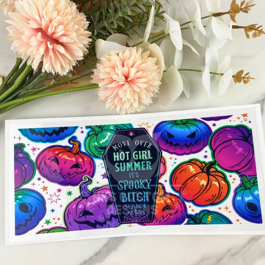 Move over hot girl summer | 16 oz UV DTF Wrap