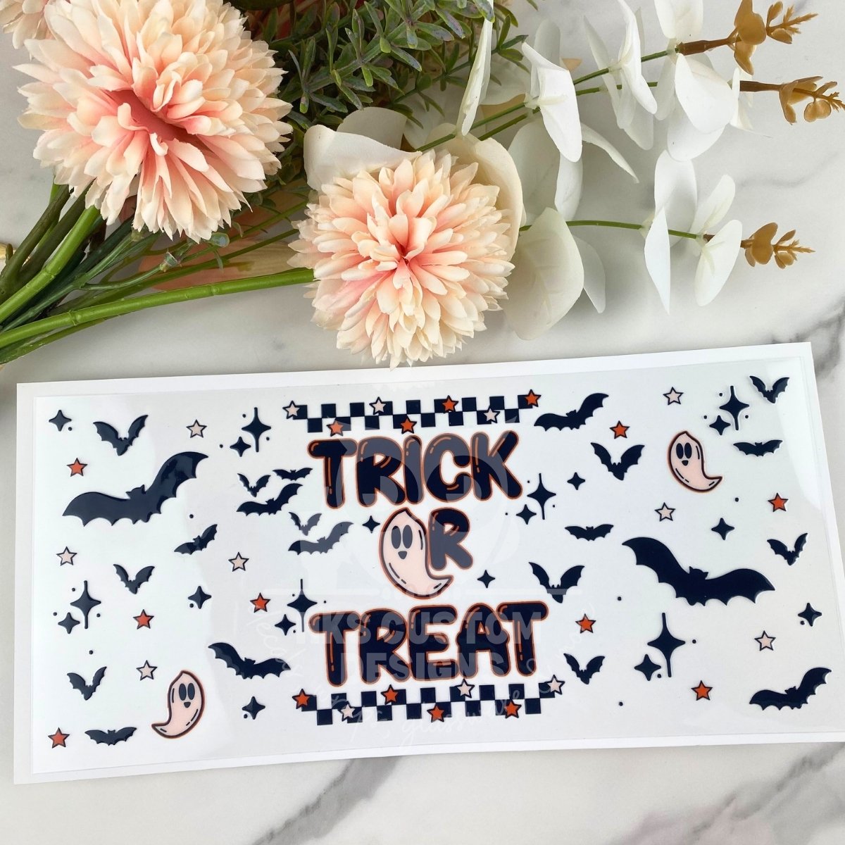 Trick or Treat2 | 16 oz UV DTF Wrap