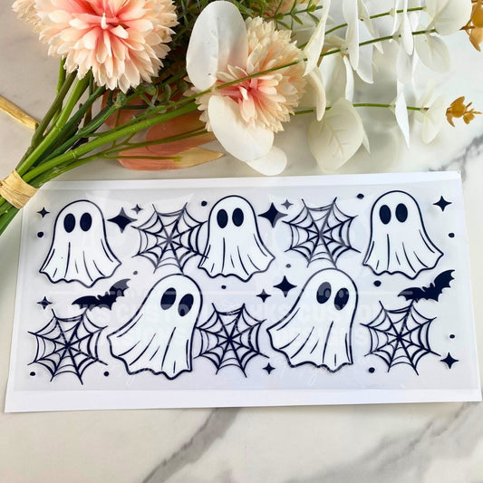 5 Ghosties | 16 oz UV DTF Wrap