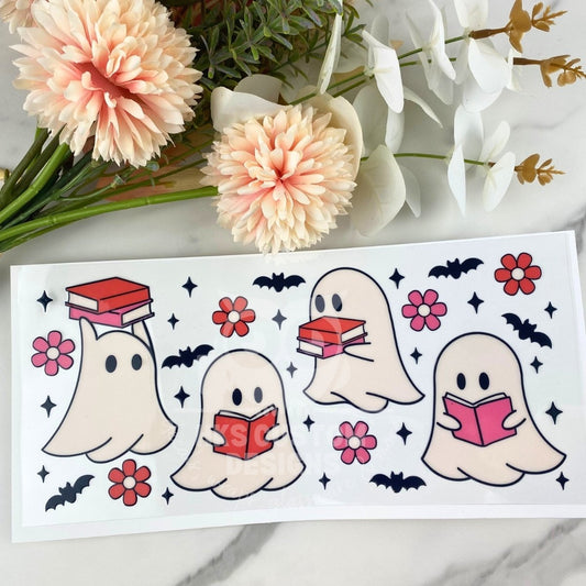 Ghost Books | 16 oz UV DTF Wrap