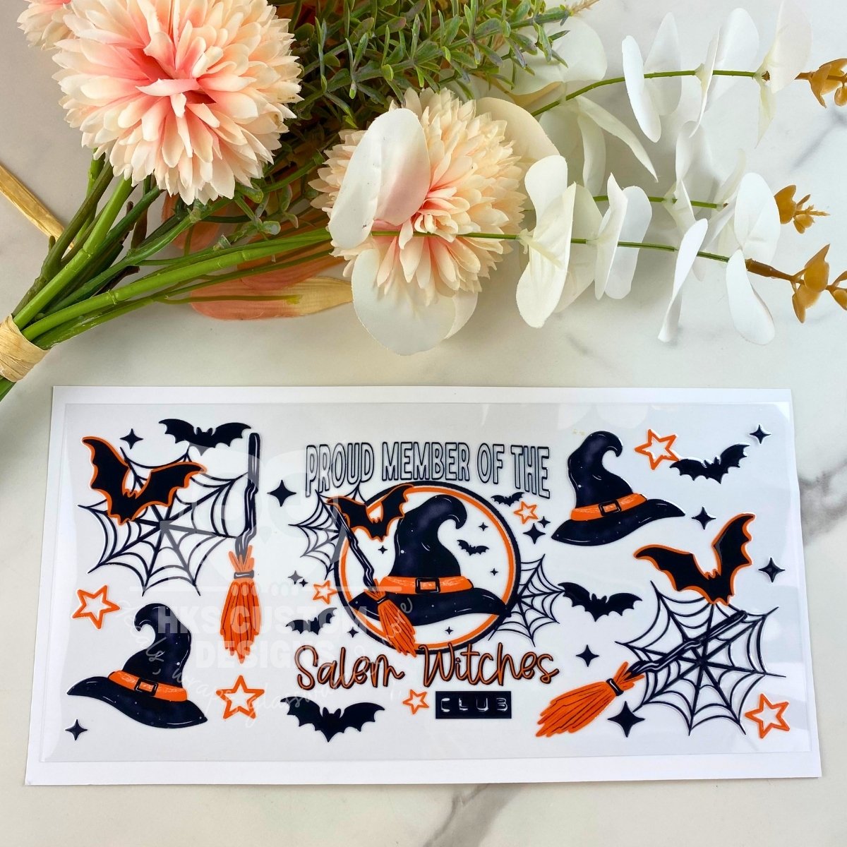 Salem Witch Club | 16 oz UV DTF Wrap