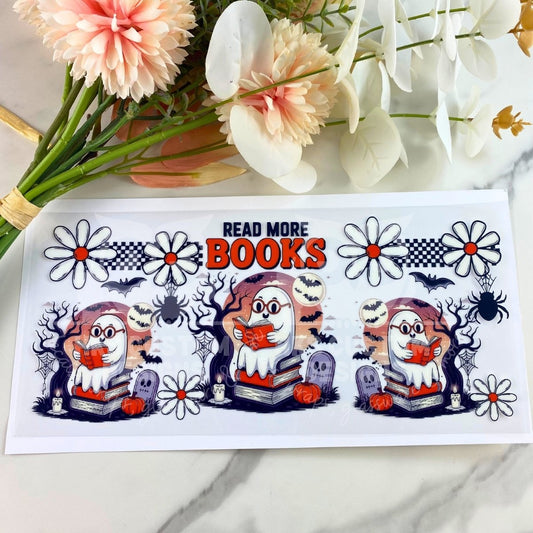 Read More Books Ghost2 | 16 oz UV DTF Wrap