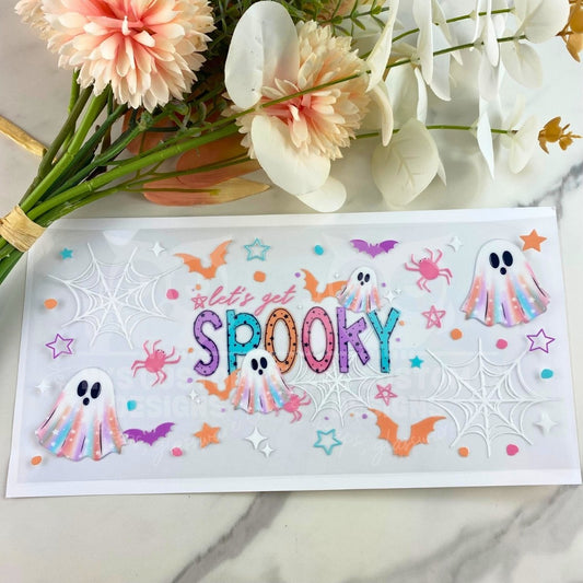 Let's Get Spooky | 16 oz UV DTF Wrap
