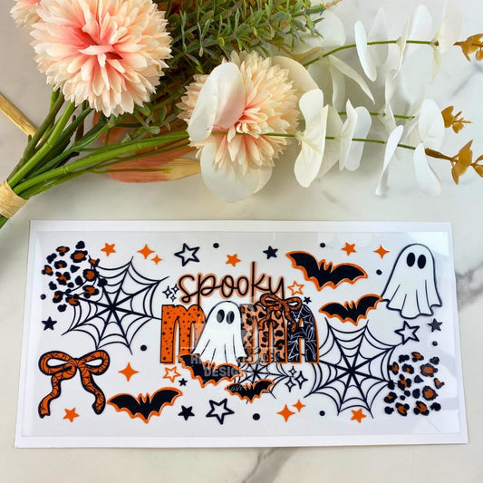 Spooky Mama3 | 16 oz UV DTF Wrap