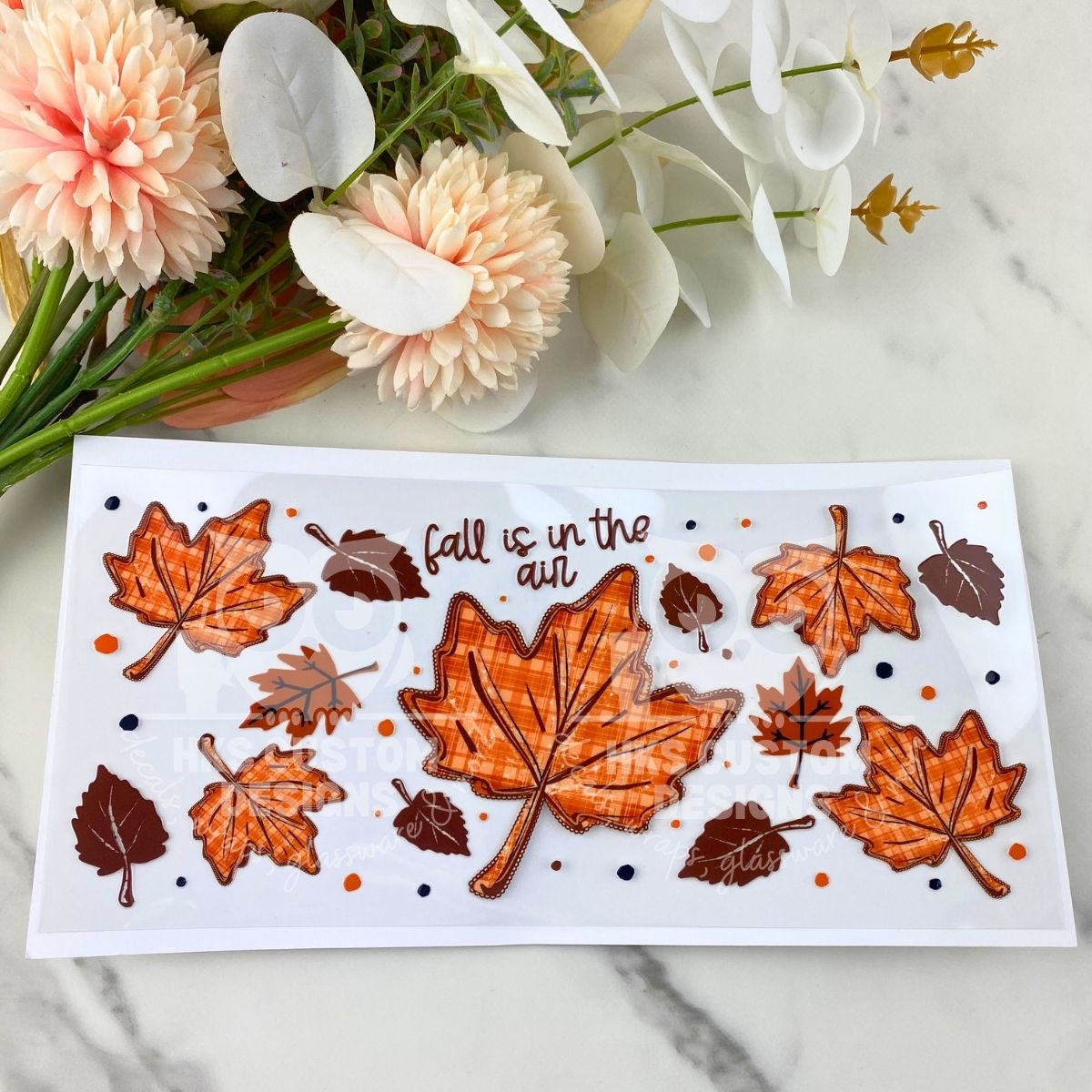 Fall is in the Air | 16 oz UV DTF Wrap