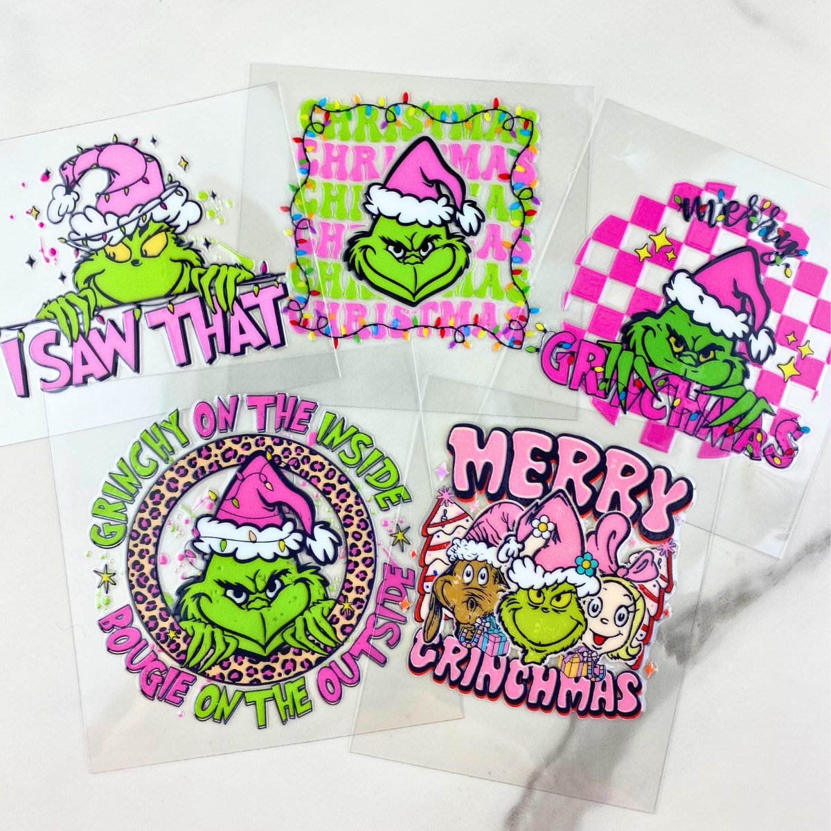 Green Man Ornament Bundles | 3" UV DTF Ornament Decal