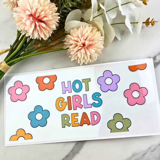 Hot Girls Read | 16 oz UV DTF Wrap