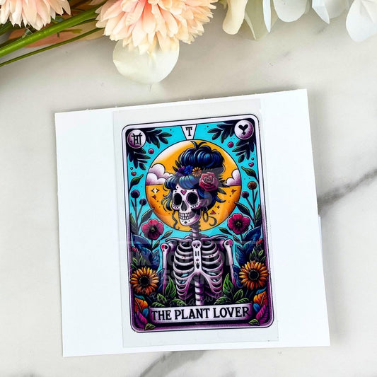 The Plant Lover | 4" Tarot Decals