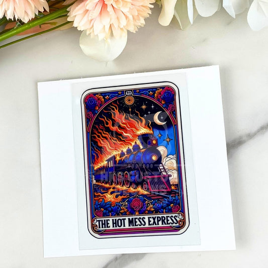 The Hot Mess Express | 4" Tarot Decals