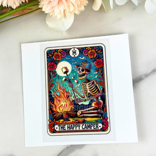 The Happy Camper | 4" Tarot Decals