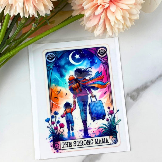 The Strong Mama | 4" Tarot Decals