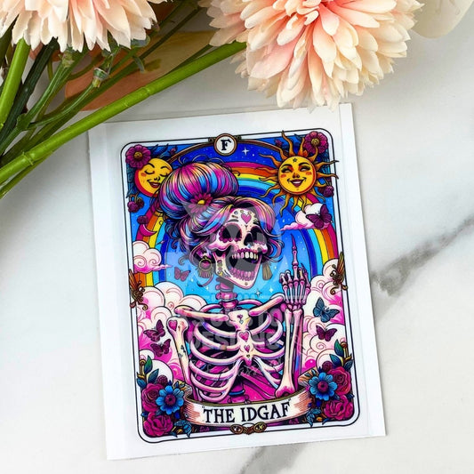 The IDGAF | 4" Tarot Decals