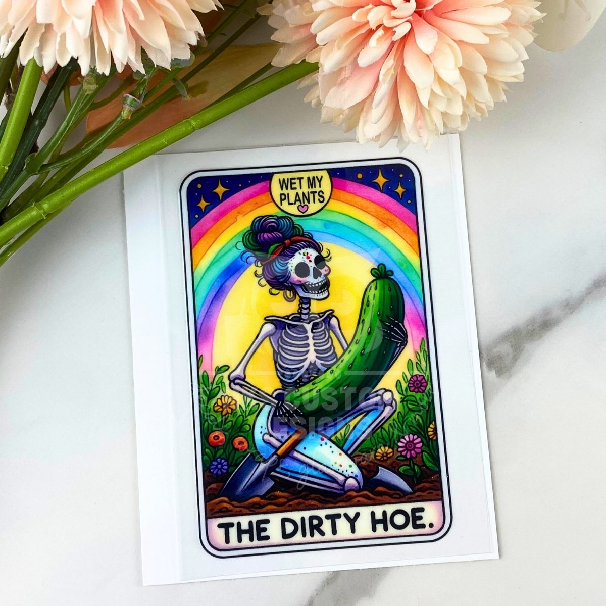 The Dirty H | 4" Tarot Decals
