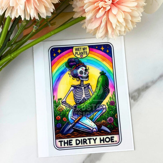 The Dirty H | 4" Tarot Decals