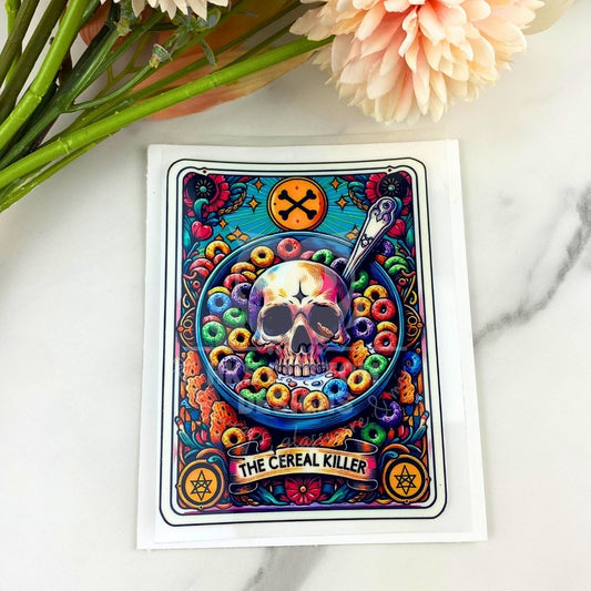 Cereal Killer | 4" Tarot Decals