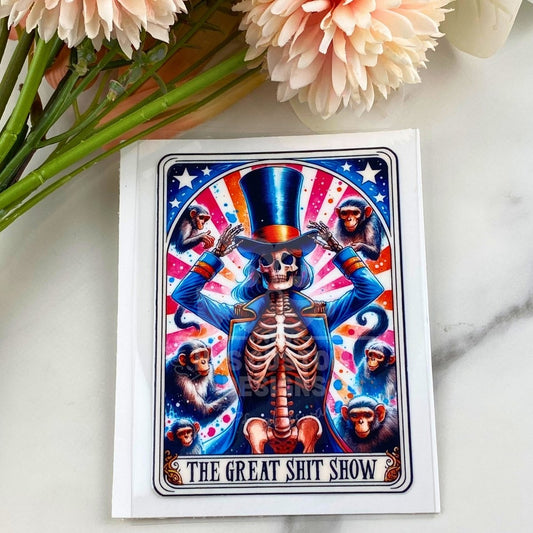 The Great Sh*T Show | 4" Tarot Decals