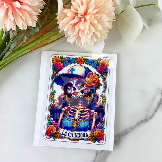 La Chingona | 4" Tarot Decals