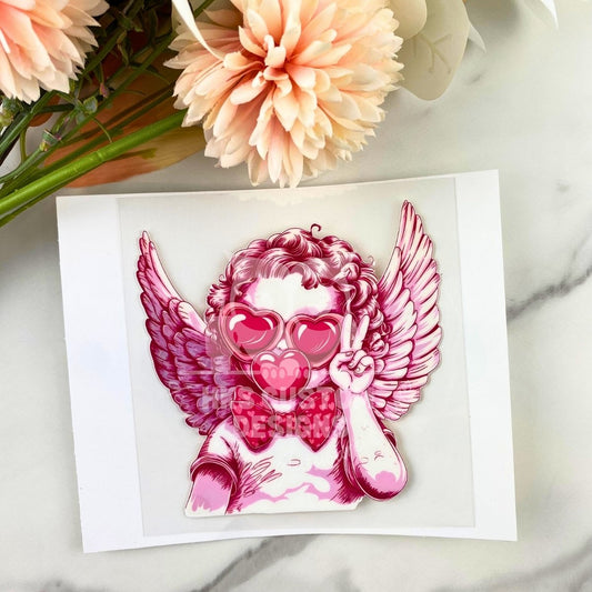 Bubblegum Cupid | 4" UV DTF Decal