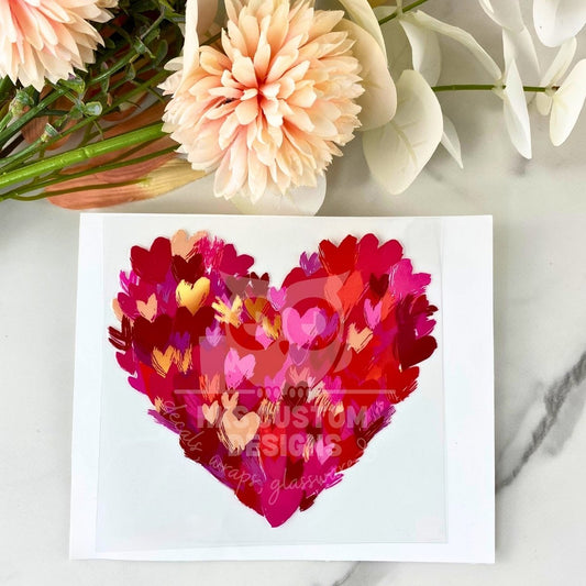 Heart of Hearts | 4" UV DTF Decal