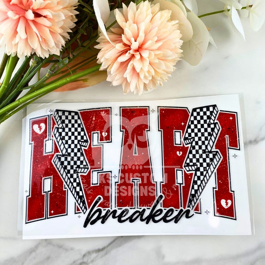 Heart Breaker | 4" UV DTF Decal
