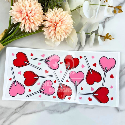 Heart Sucker | 16 oz UV DTF Wrap