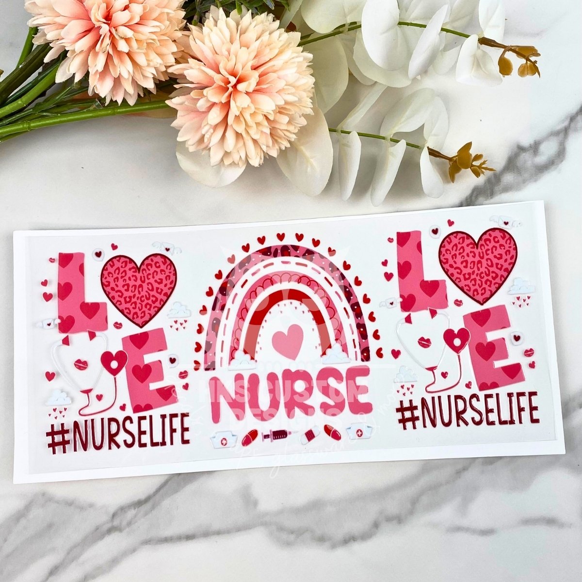 #Nurselife | 16 oz UV DTF Wrap