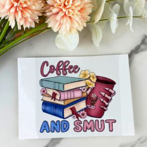 Coffee and Smut Decal