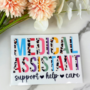 medical assistant decal