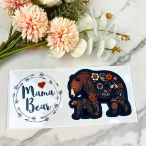 Mama Bear | 16 oz UV DTF Wrap