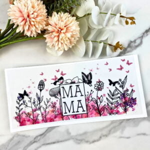 Floral & Butterfly Mama | 16 oz UV DTF Wrap