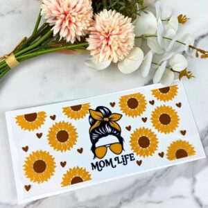 Mom Life | 16 oz UV DTF Wrap