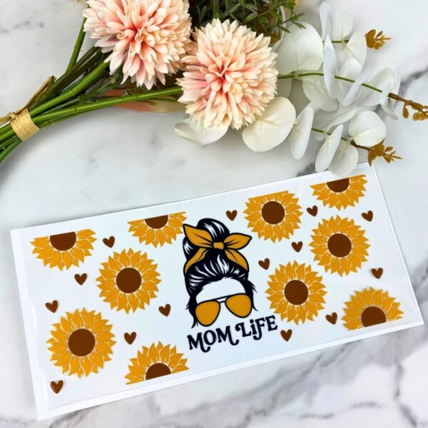 Mom Life | 16 oz UV DTF Wrap