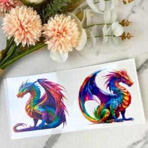 Dragons | 16 oz UV DTF Wrap