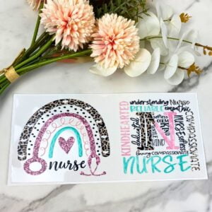 Nurse2 | 16 oz UV DTF Wrap