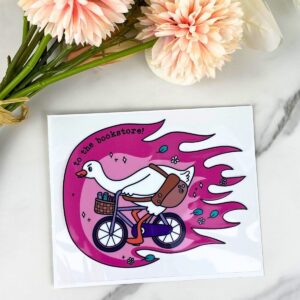 To the Bookstore2 | 4" UV DTF Decal