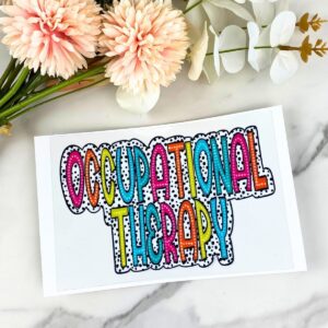 Occupational Therapy Decal