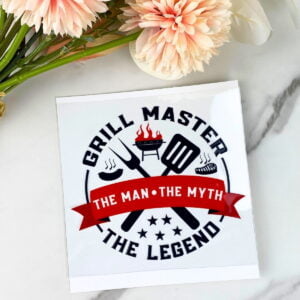 Grill Master Decal