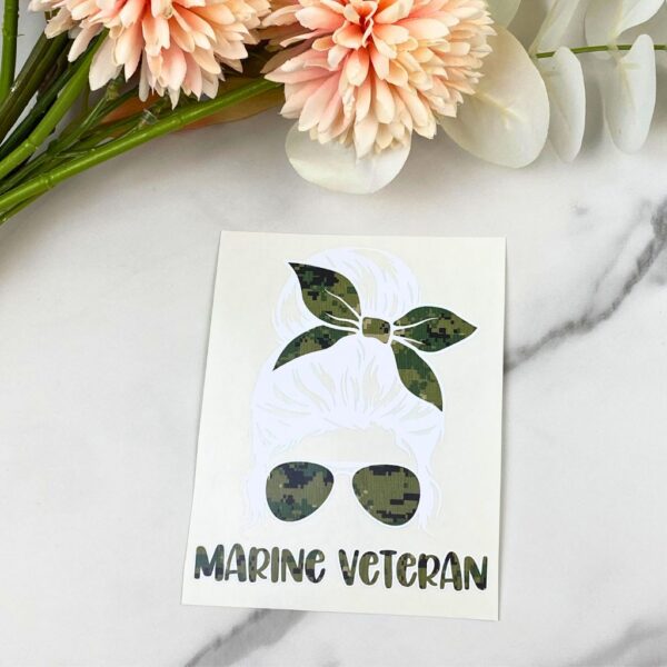 Marine Veteran (White)