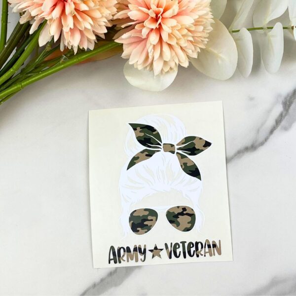 Army Veteran (White)