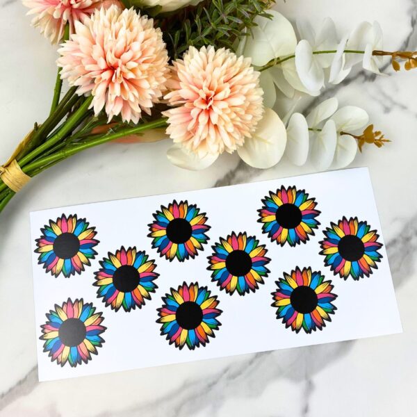 Rainbow Sunflower