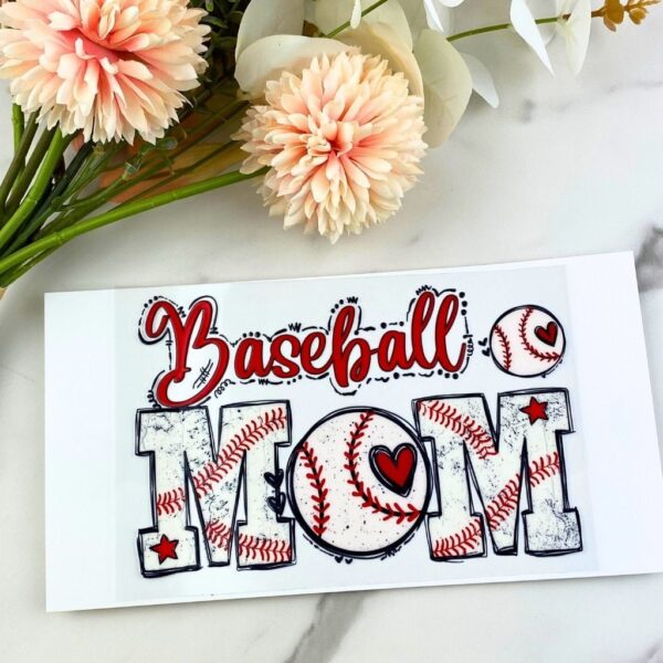 Baseball Mom2 | 4″ UV DTF Decal